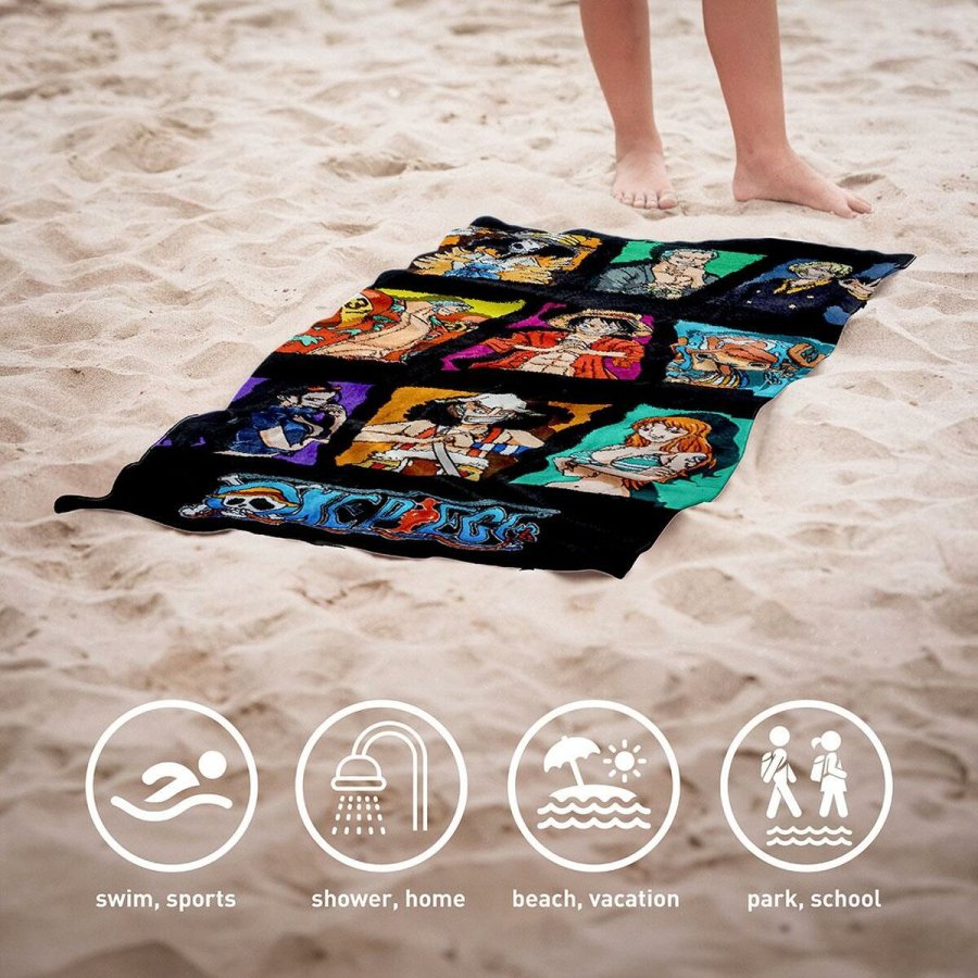 Strandhndklde One Piece Multifarvet 70 x 140 cm #2
