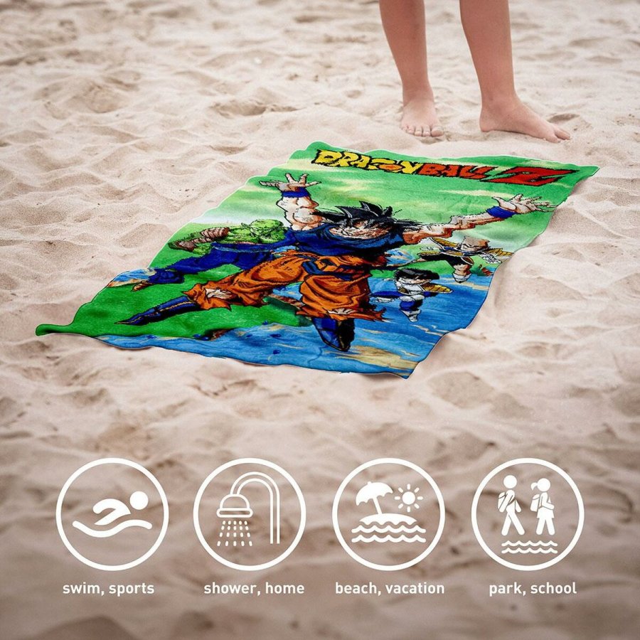 Strandhndklde Dragon Ball Multifarvet 70 x 140 cm #6