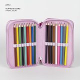 Tredobbelt Penalhus Minnie Mouse Pink 12,5 x 6,5 x 19,5 cm #5