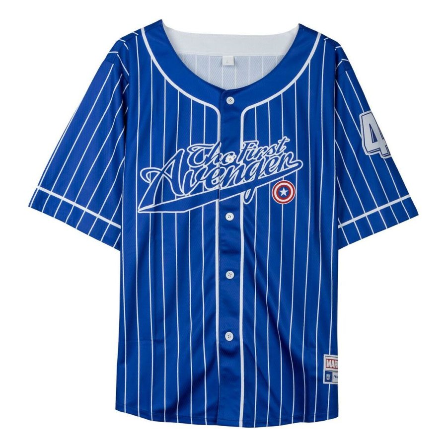 Kortrmet Sport T-shirt The Avengers Baseball Unisex #1