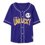 Kortrmet Sport T-shirt The Nightmare Before Christmas Baseball Unisex #1