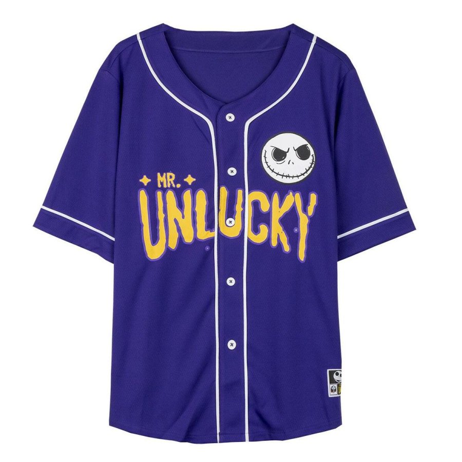 Kortrmet Sport T-shirt The Nightmare Before Christmas Baseball Unisex #1