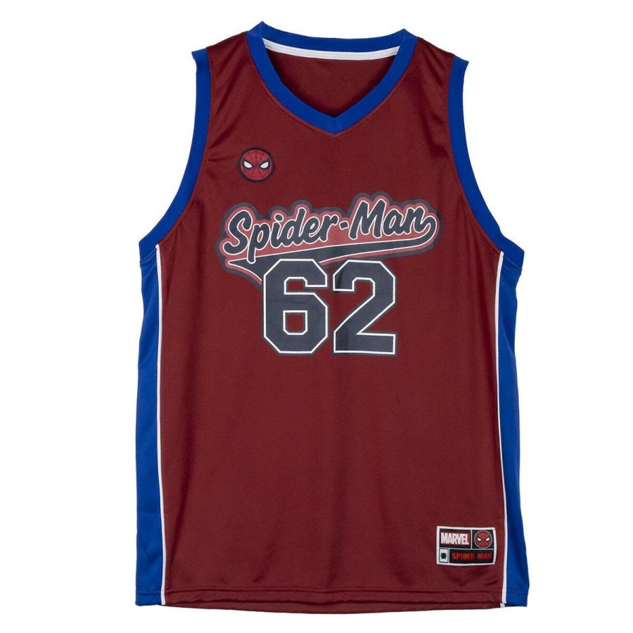 Basketballstr�je Spider-Man R�d Unisex #1