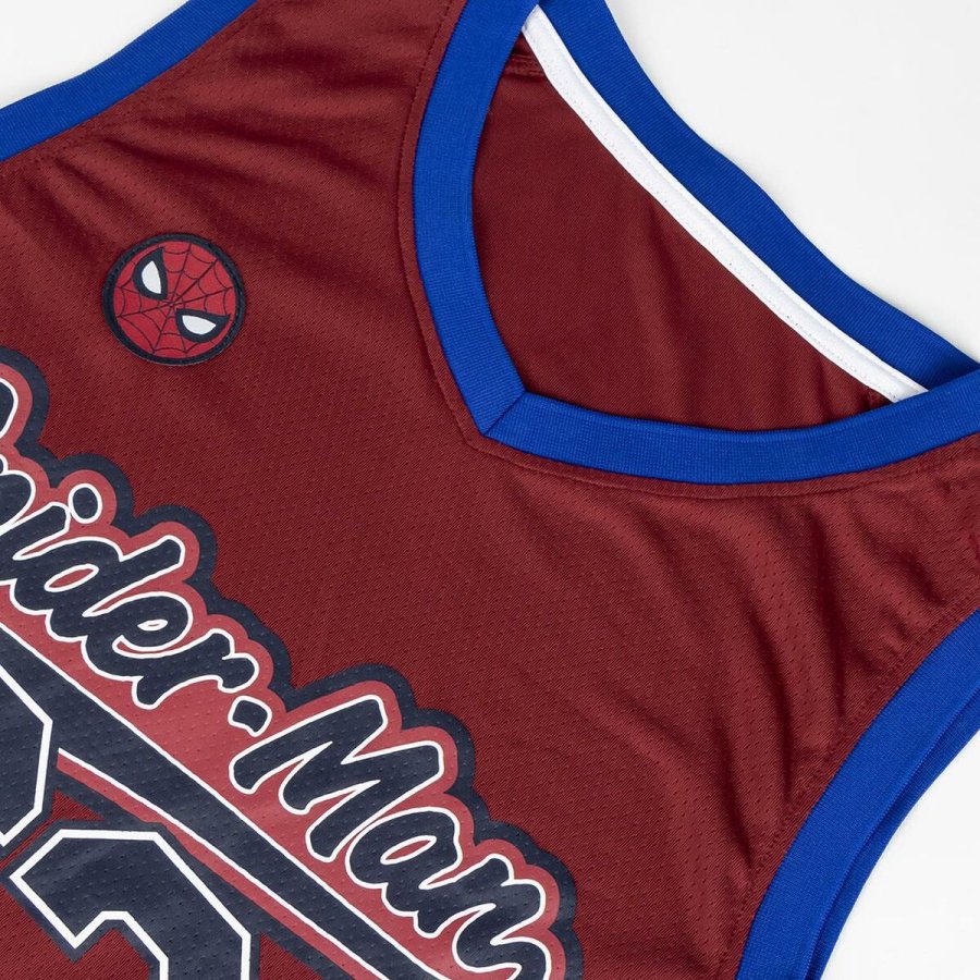 Basketballstr�je Spider-Man R�d Unisex #4