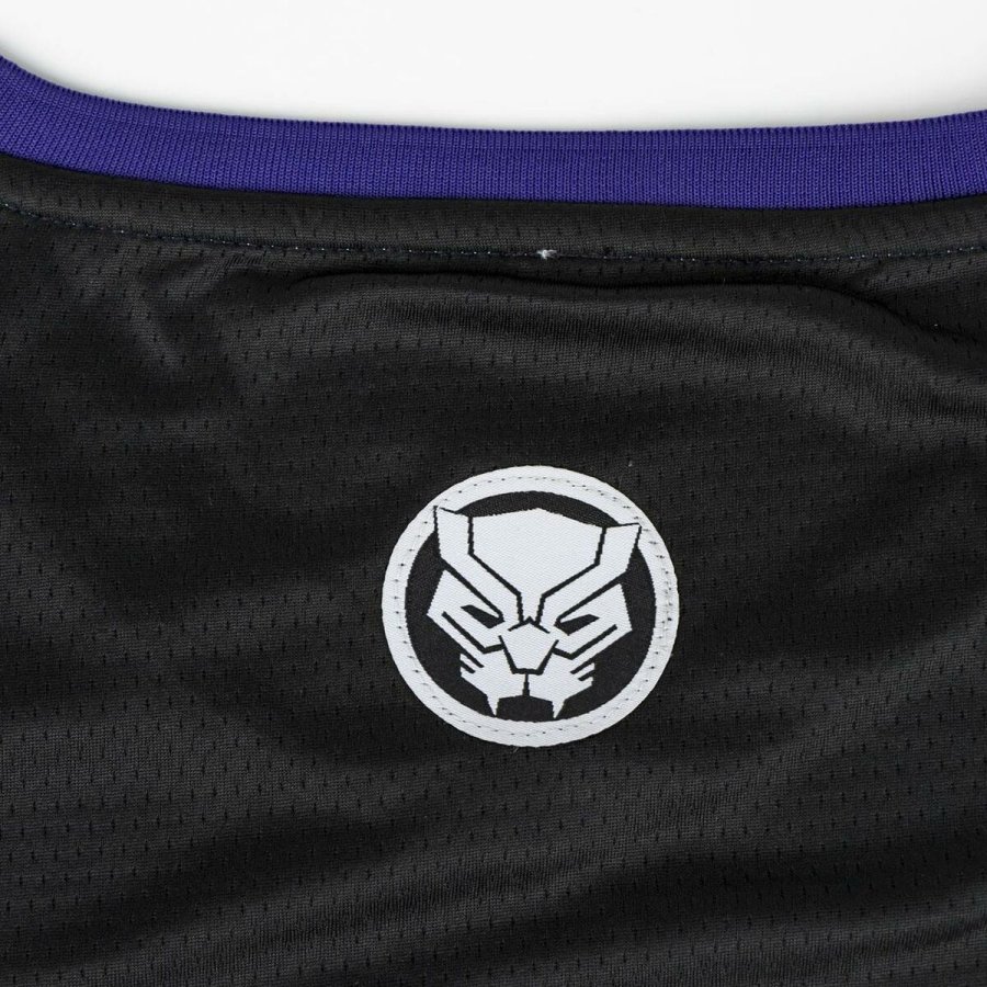 Basketballstrje Marvel Sort Unisex #3
