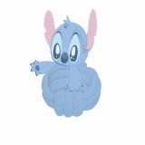 Legetj til hunde Stitch Bl 10,5 x 14,5 x 6 cm #3