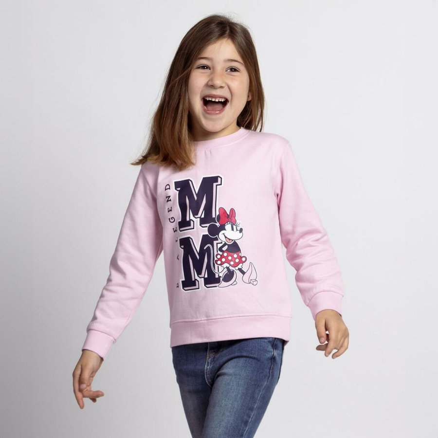 Sweaters uden Htte til Brn Minnie Mouse Pink #2