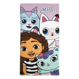 Strandhndklde Gabby's Dollhouse Multifarvet 70 x 140 cm #1
