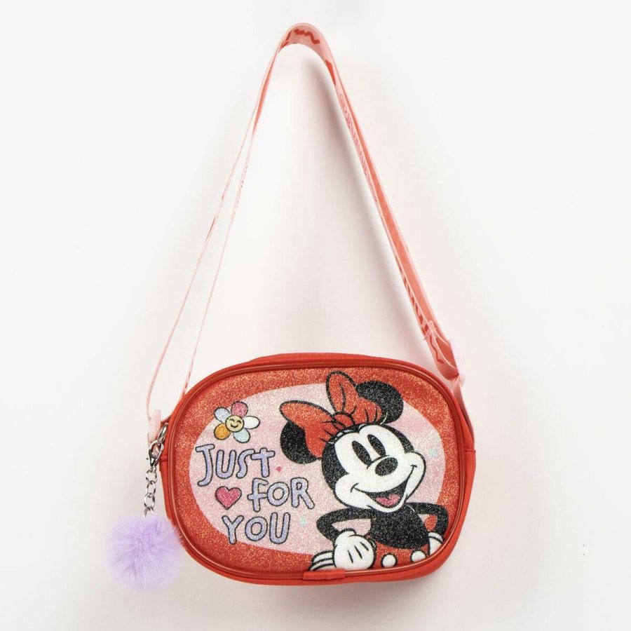 Skuldertaske Minnie Mouse Rd 14,5 x 10,5 x 4,0 cm #3