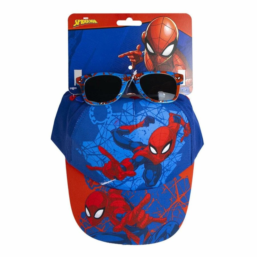 Solbriller til Brn Spider-Man 53 cm Kasket #1