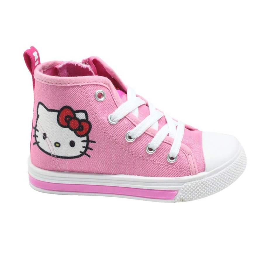 Afslappende sko med LED-lys Hello Kitty Pink #1