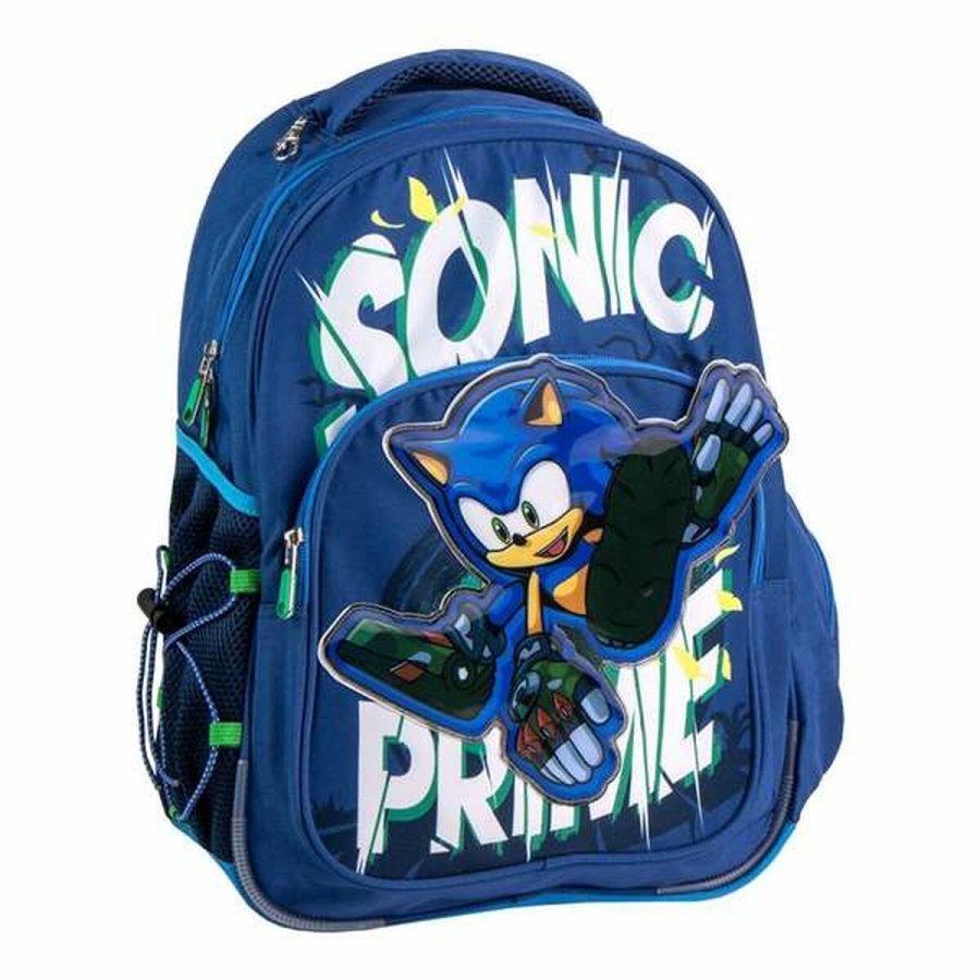 Skoletaske Sonic Mrkebl #1