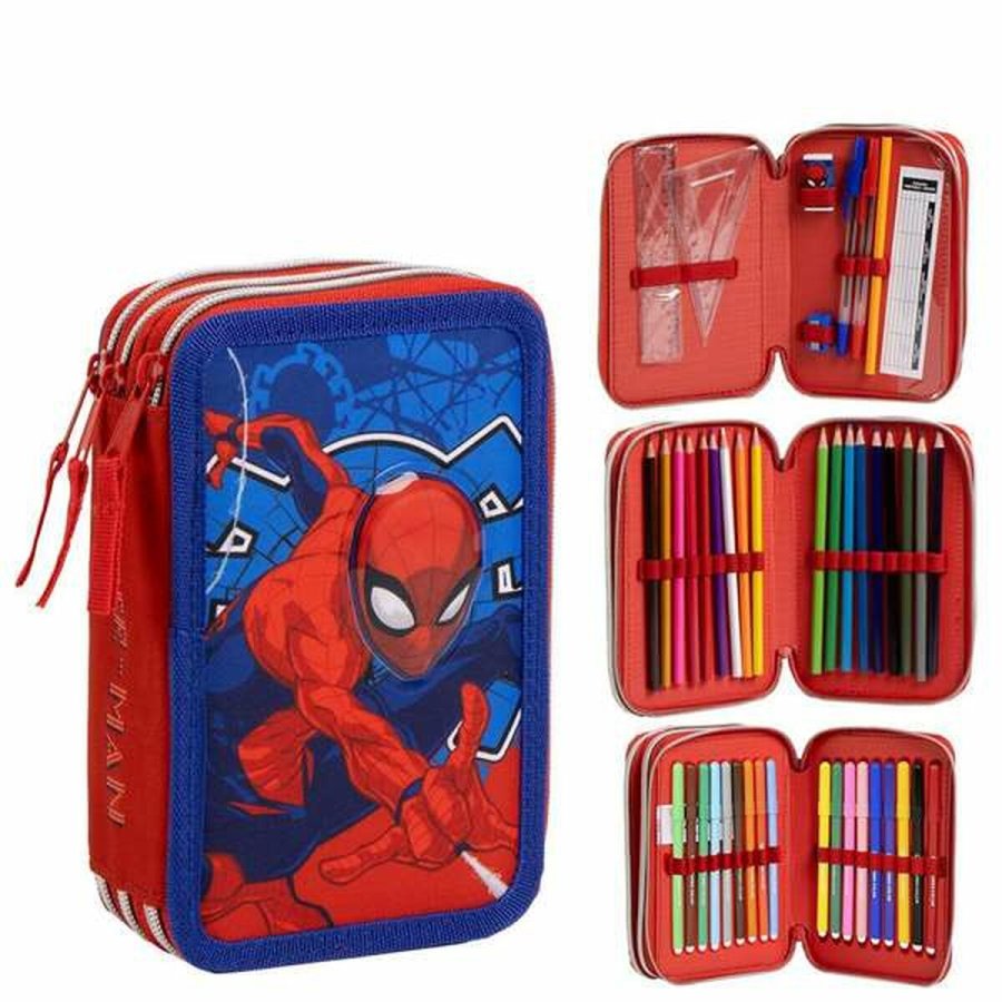 Penalhus Spider-Man Bl 12,5 x 6,5 x 19,5 cm #1