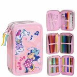 Penalhus Minnie Mouse Pink 12,5 x 6,5 x 19,5 cm #1
