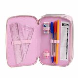 Penalhus Minnie Mouse Pink 12,5 x 6,5 x 19,5 cm #3