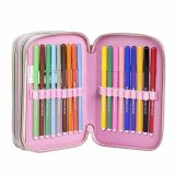 Penalhus Minnie Mouse Pink 12,5 x 6,5 x 19,5 cm #5