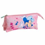 Tredobbelt bretaske Minnie Mouse Pink 2,2 x 1,1 x 22,5 cm #1