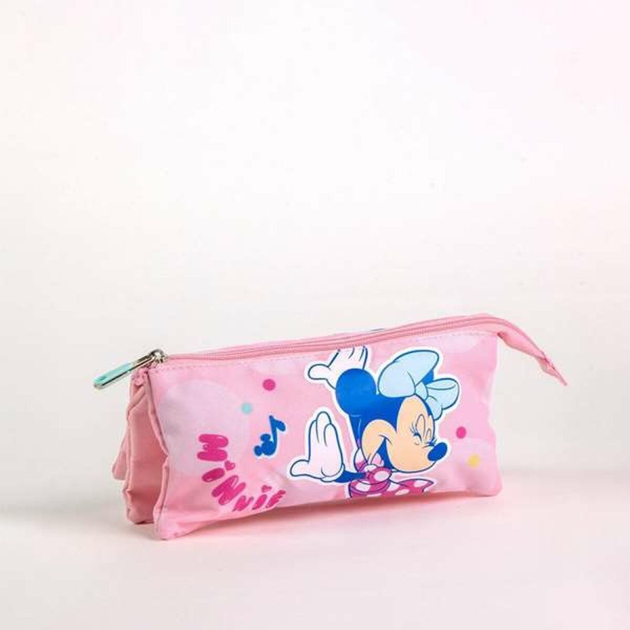 Tredobbelt bretaske Minnie Mouse Pink 2,2 x 1,1 x 22,5 cm #4