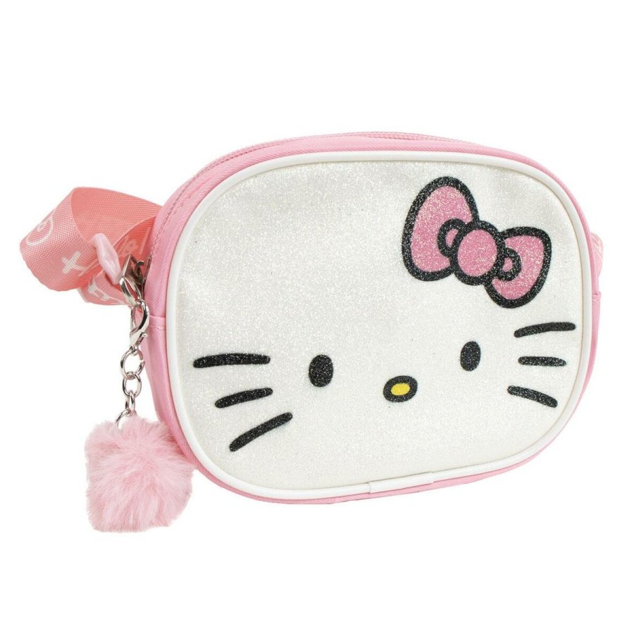 Skuldertaske Hello Kitty Pink 14,5 x 10,5 x 4,0 cm #1