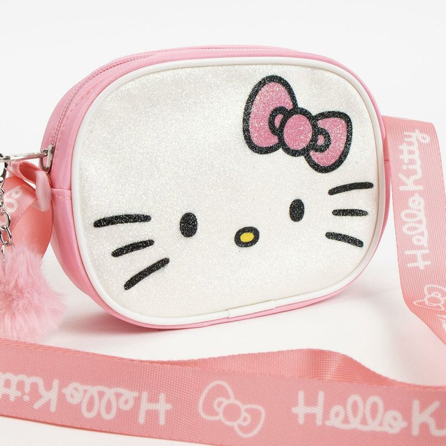 Skuldertaske Hello Kitty Pink 14,5 x 10,5 x 4,0 cm #3