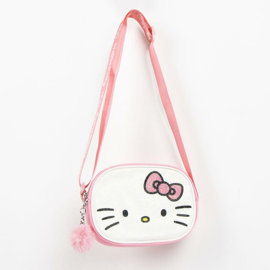 Skuldertaske Hello Kitty Pink 14,5 x 10,5 x 4,0 cm #4