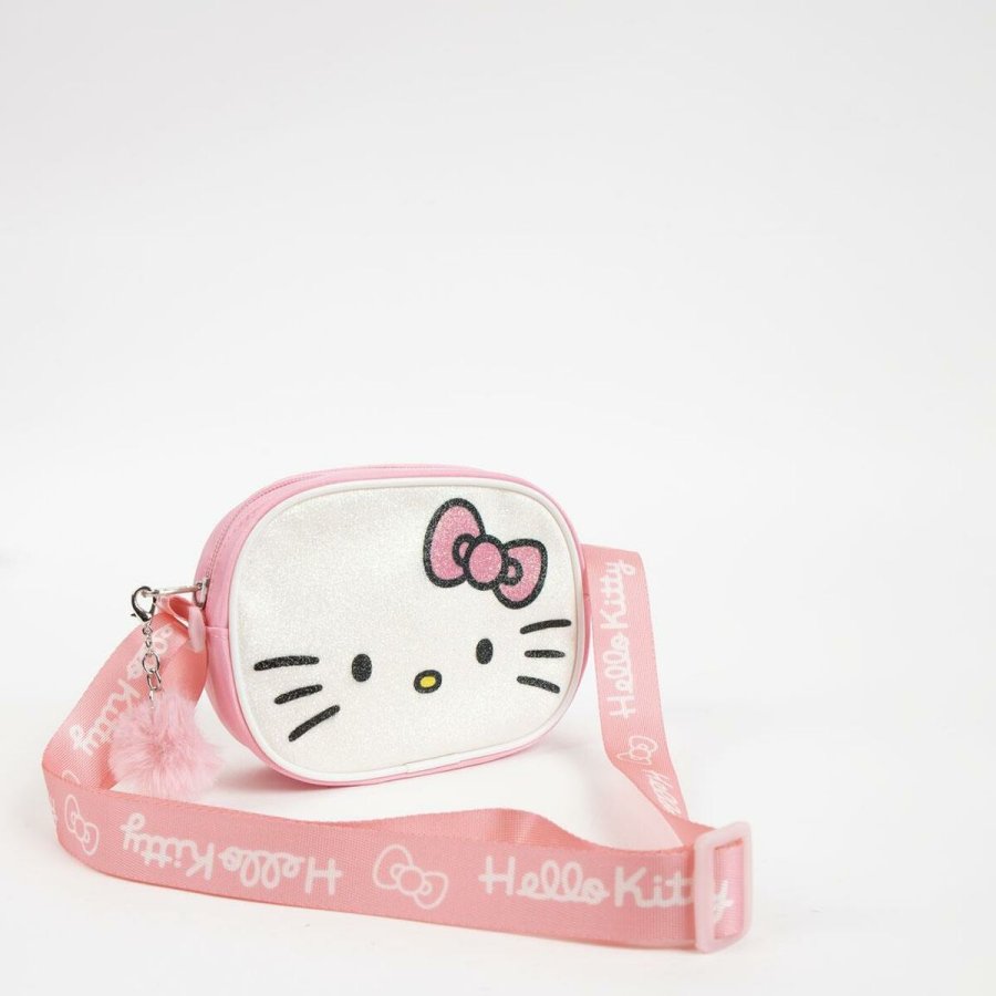 Skuldertaske Hello Kitty Pink 14,5 x 10,5 x 4,0 cm #5