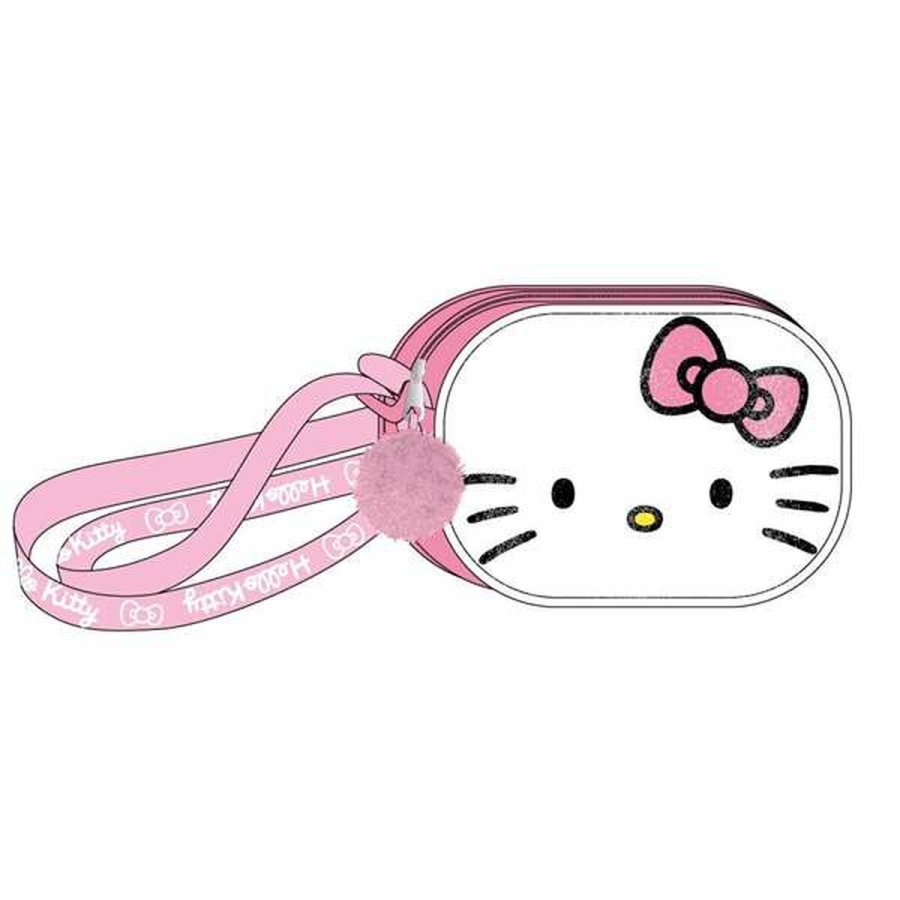 Skuldertaske Hello Kitty Pink 14,5 x 10,5 x 4,0 cm #7