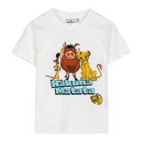 Brne Kortrmet T-shirt The Lion King Hvid #1