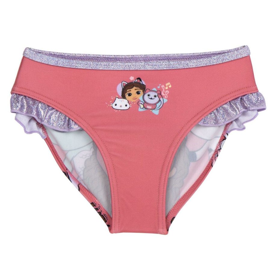 Badedragt til piger Gabby's Dollhouse Pink #1