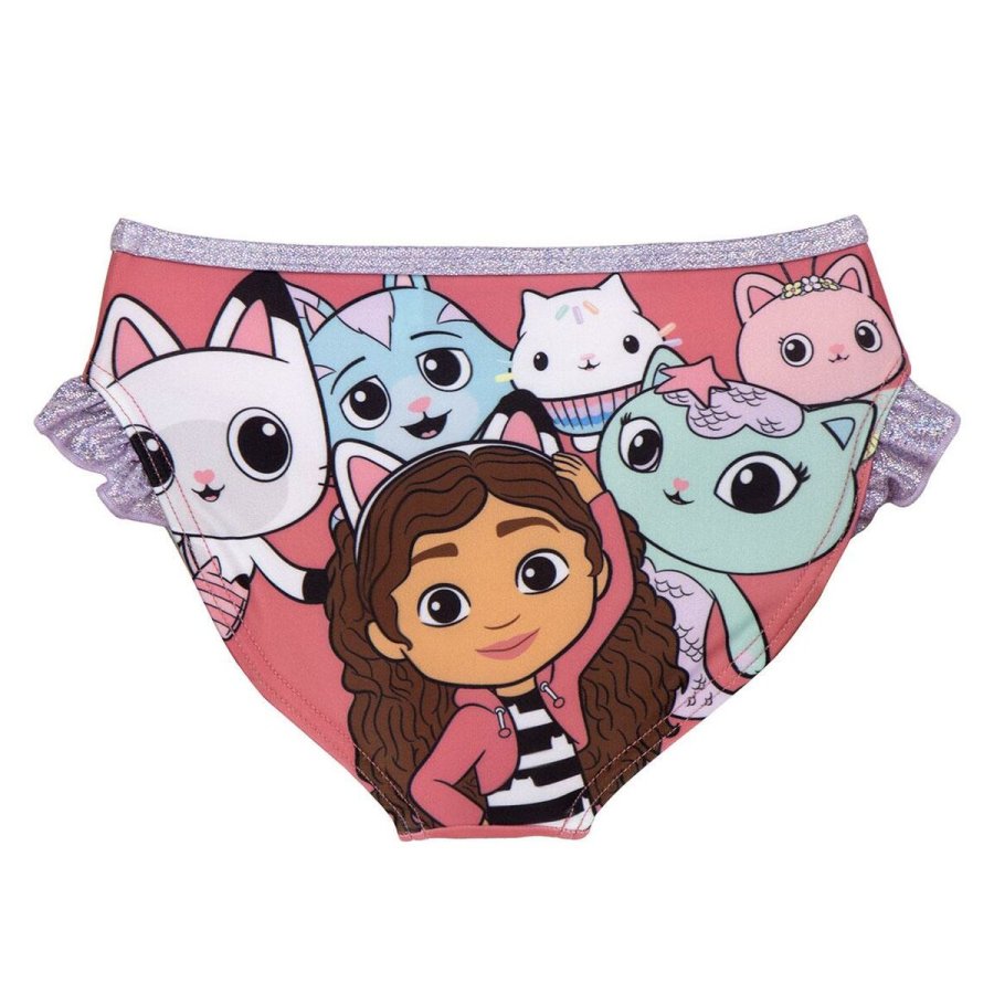 Badedragt til piger Gabby's Dollhouse Pink #2