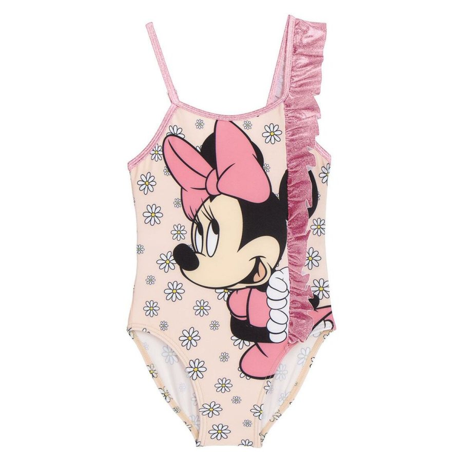 Badedragt til piger Minnie Mouse Pink #1