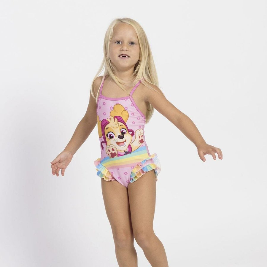 Badedragt til piger The Paw Patrol Lyserd #3