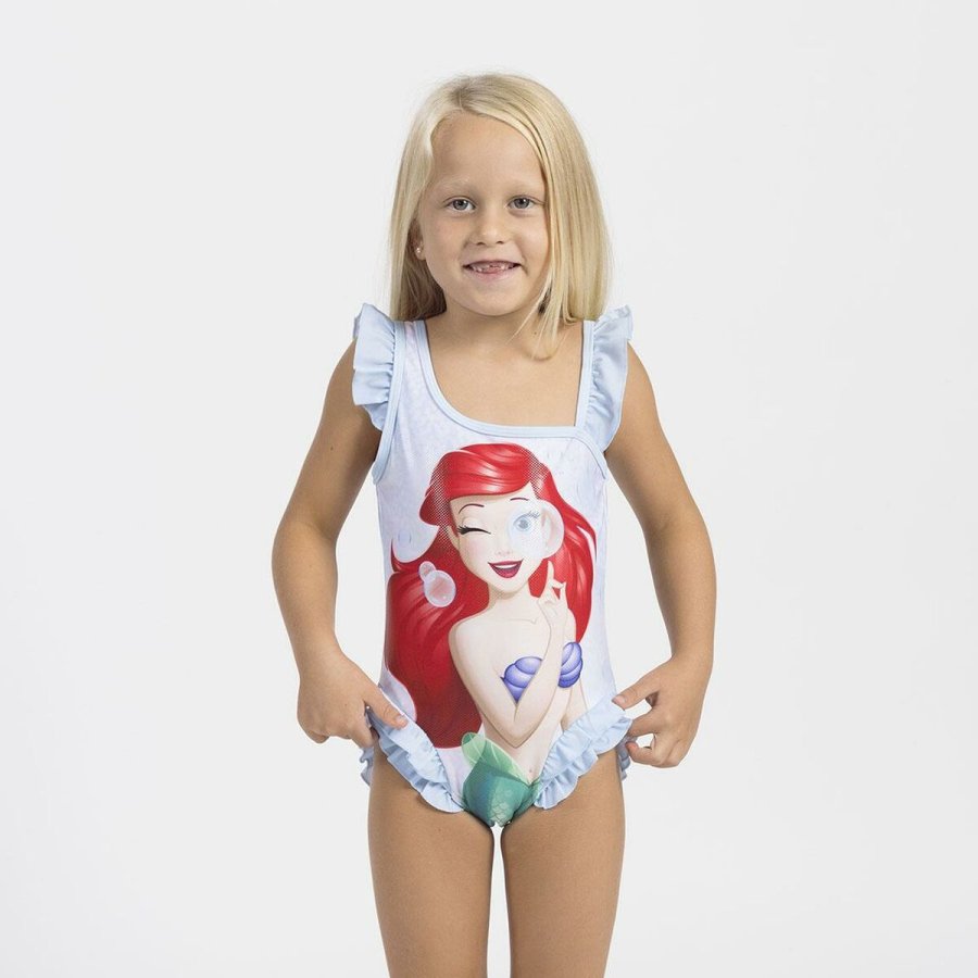 Badedragt til piger Disney Princess Lysebl #4