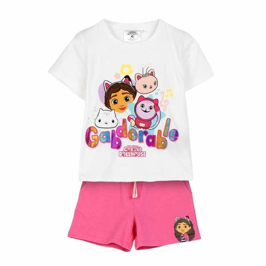 St med tj Gabby's Dollhouse Hvid #1