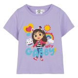 Brne Kortrmet T-shirt Gabby's Dollhouse Hvid #1