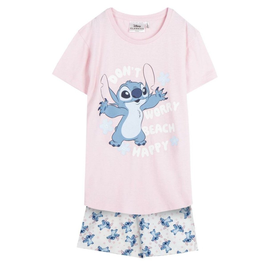 Brnepyjamasser Stitch Pink #1