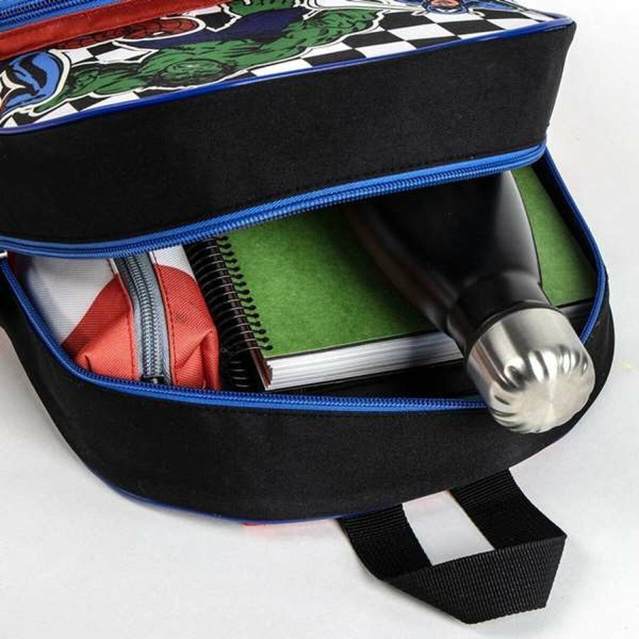 Skoletaske The Avengers Sort #3