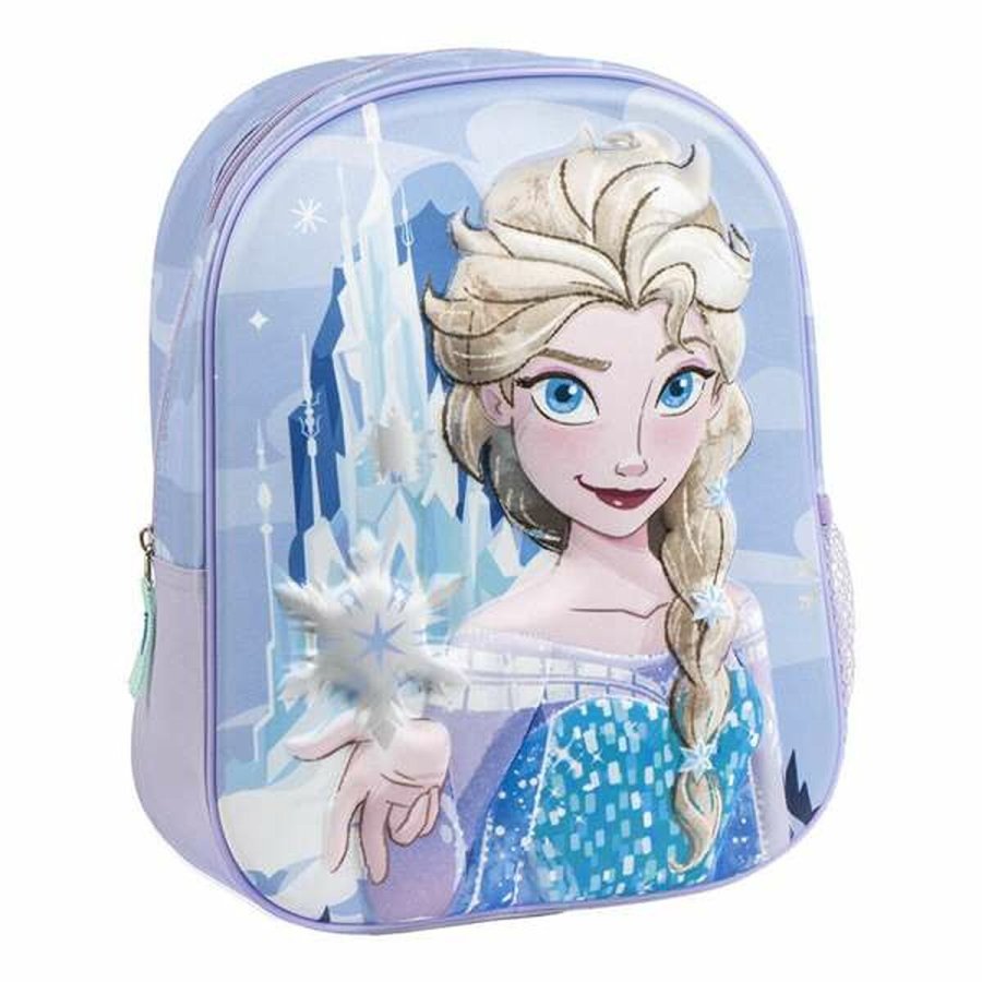 3D Skoletaske Frozen Bl 25,0 x 31,0 x 10,0 cm #1