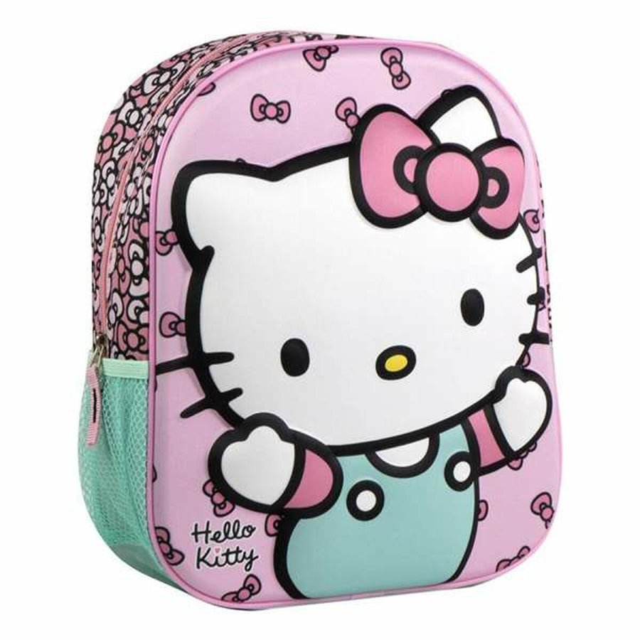 Skoletaske Hello Kitty Pink 25,0 x 31,0 x 10,0 cm #1