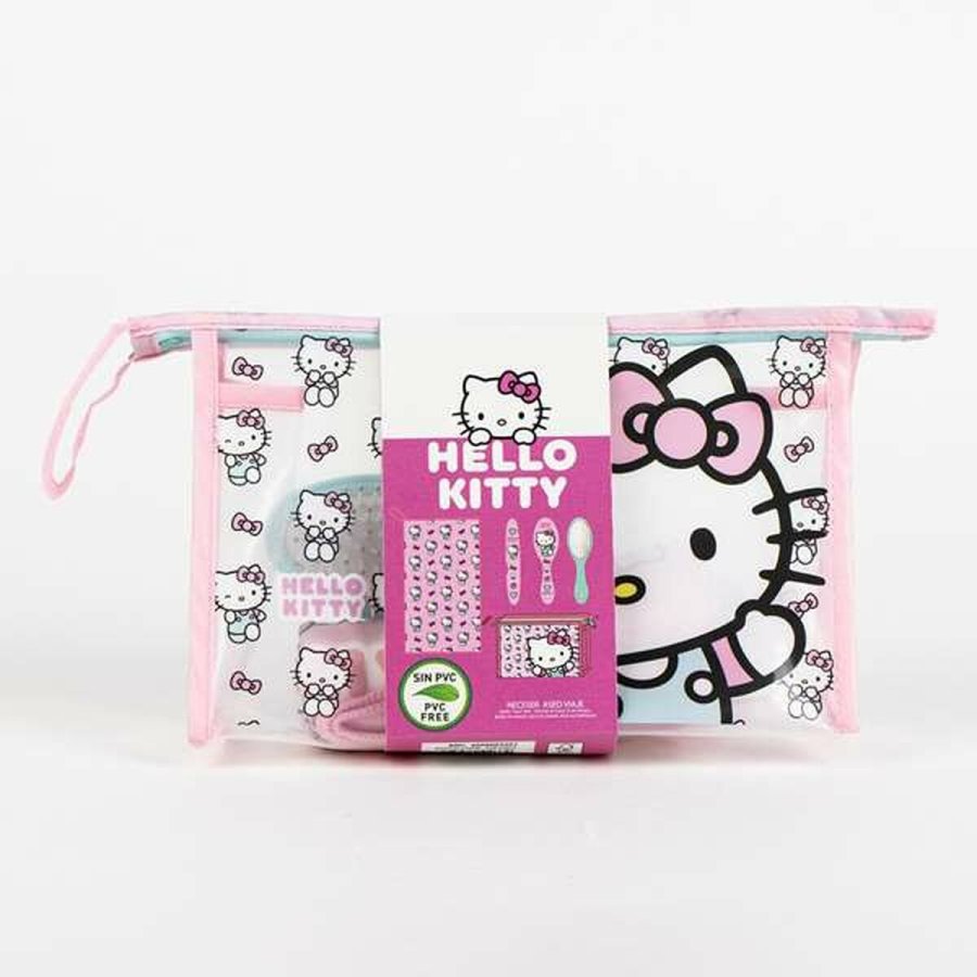 Rejsetoilettaske Hello Kitty Pink 23 x 15 x 8 cm #5