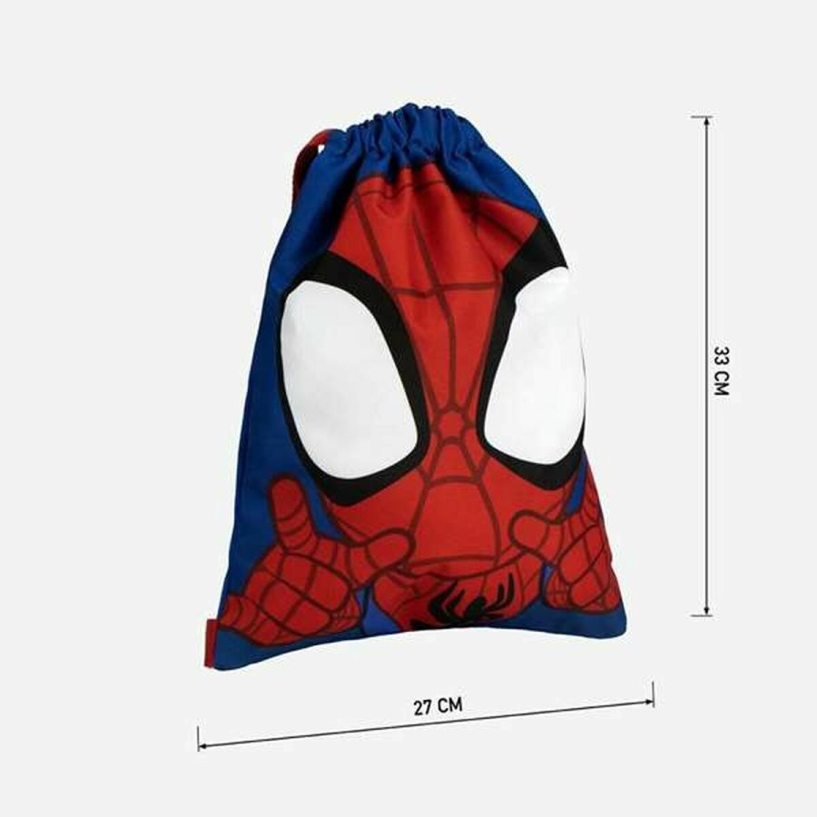 Rygsk med Snore Spidey Mrkebl 27 x 33 cm #4