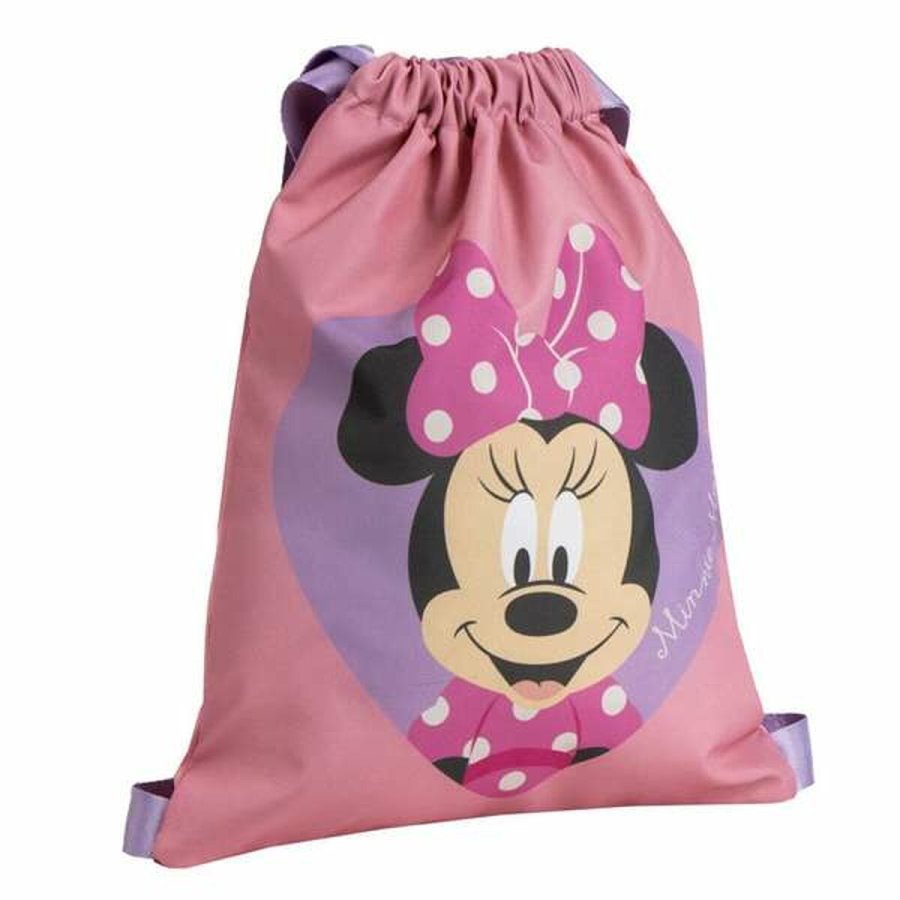 Rygsk med Snore Minnie Mouse Pink 27 x 33 cm #1