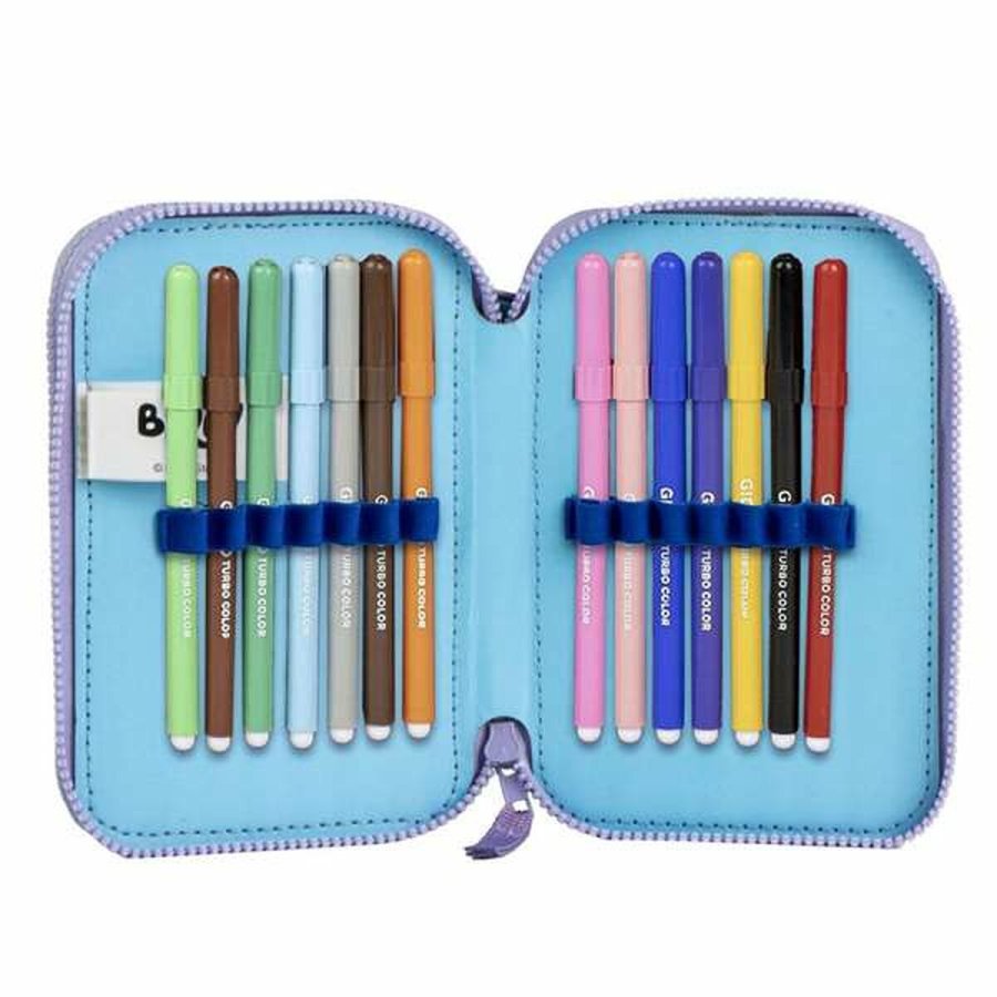 Penalhus Bluey Lysebl Light Blue 12,5 x 19,5 x 4,5 cm #4