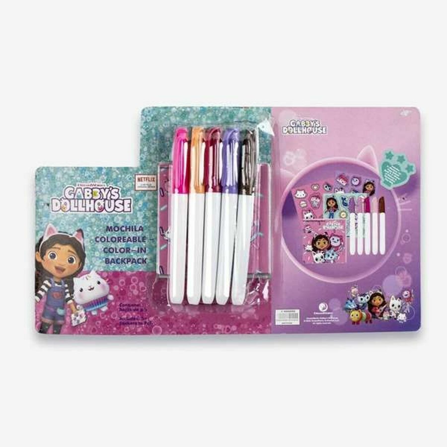 Brnetaske Gabby's Dollhouse Pink #6