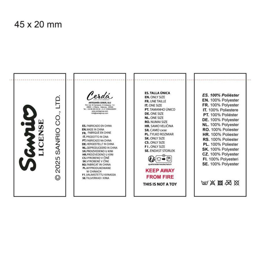 Brnehat Hello Kitty Hvid #7