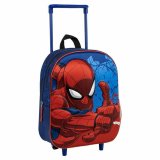 3D Skoletaske med Hjul Spider-Man Bl 25,0 x 31,0 x 10,0 cm #1