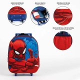 3D Skoletaske med Hjul Spider-Man Bl 25,0 x 31,0 x 10,0 cm #4