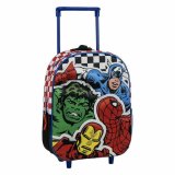 3D Skoletaske med Hjul The Avengers 25,0 x 31,0 x 10,0 cm #1