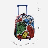 3D Skoletaske med Hjul The Avengers 25,0 x 31,0 x 10,0 cm #5