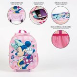 3D Skoletaske med Hjul Minnie Mouse Pink 25,0 x 31,0 x 10,0 cm #4